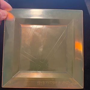 Authentic LOUIS VUITTON x ROBERT WILSON Neon Orange Dish VIP Gift Germany
